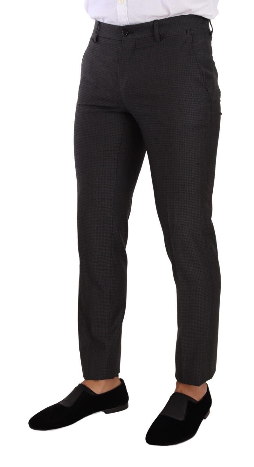 Dolce & Gabbana Schwarzer MARTINI Einreihiger 2-teiliger Anzug