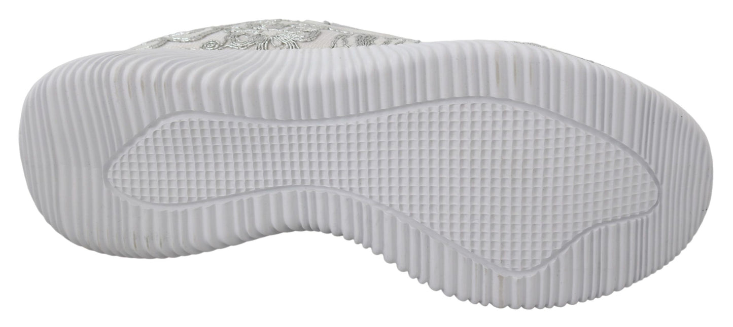 Plein Sport Silver Gleam Runner Joice Turnschuhe