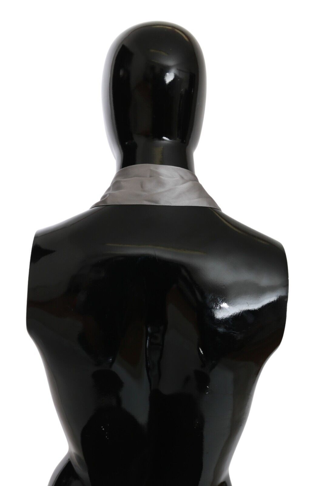 Ermanno Scervino Metallic Silber Seide Hals Wrap Schal Schal