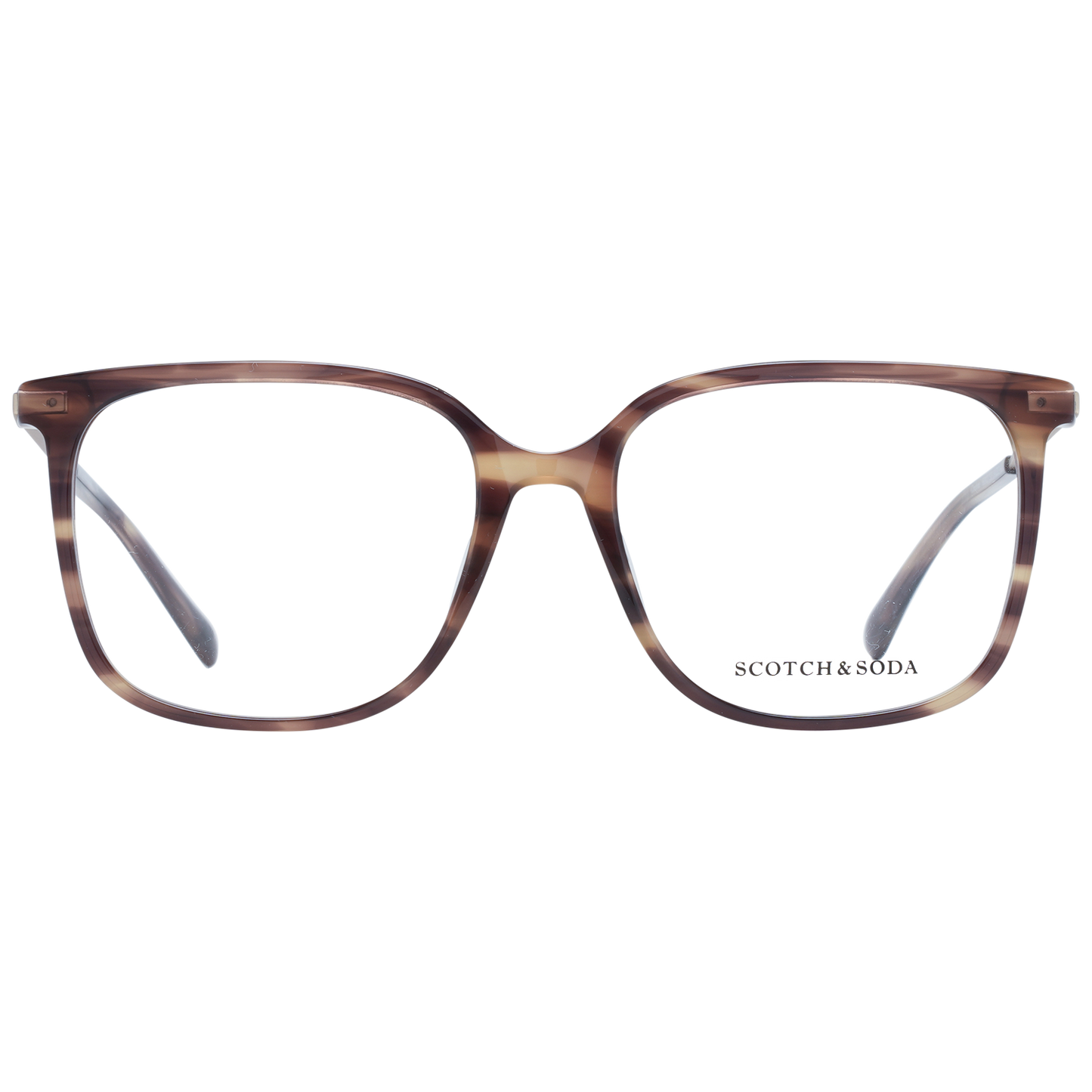 Scotch & Soda Schicke quadratische Acetat-Brillenfassungen