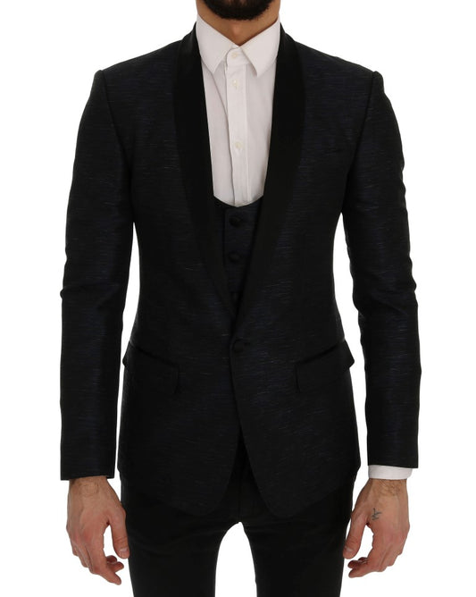 Dolce & Gabbana Blauer MARTINI Slim 2 Piece Blazer