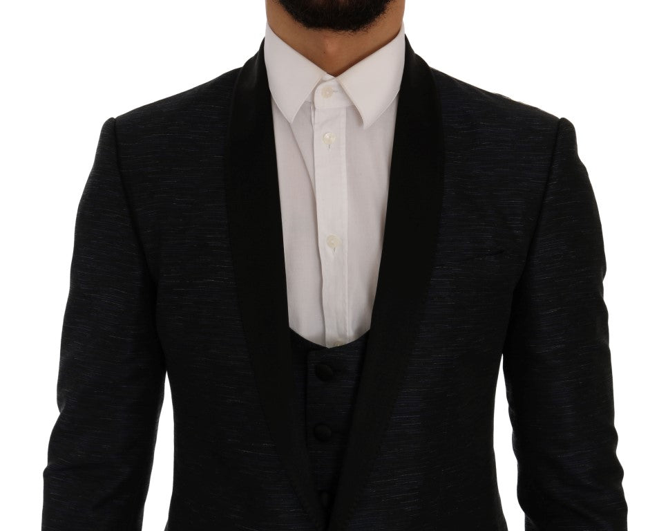 Dolce & Gabbana Blauer MARTINI Slim 2 Piece Blazer