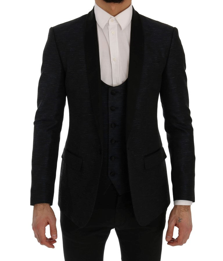 Dolce & Gabbana Blauer MARTINI Slim 2 Piece Blazer