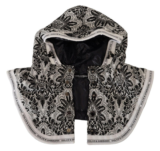 Dolce & Gabbana Weiß Floral ganzen Kopf wickeln eine Größe Baumwolle Hut