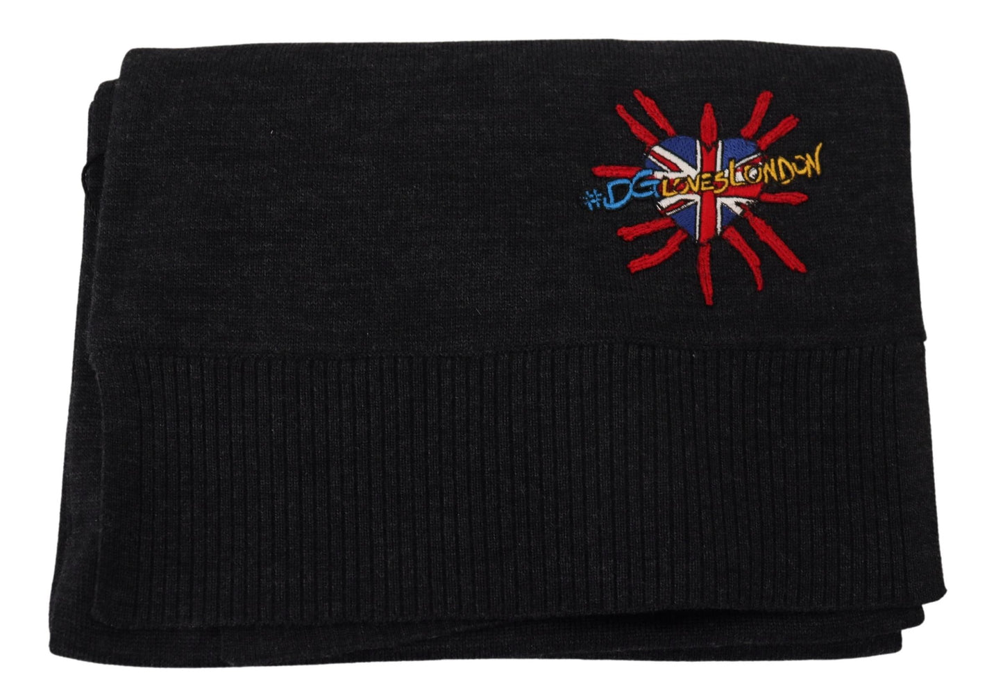 Dolce & Gabbana Schwarzes Sacred Heart #DGLovesLondon Wickelschal