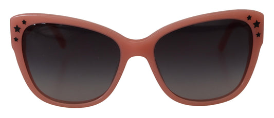 Dolce & Gabbana Rosa Acetat Rahmen Sterne Verschönerung DG4124 Sonnenbrille