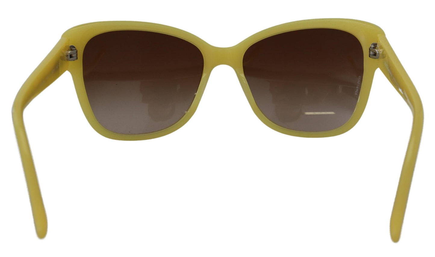 Dolce & Gabbana Gelbe Acetat Rahmen Sterne Verschönerung DG4124 Sonnenbrille