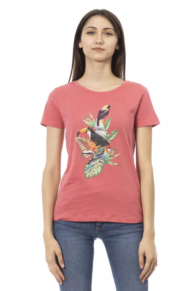 Trussardi Action Multicolor Baumwolle Frauen T-Shirt