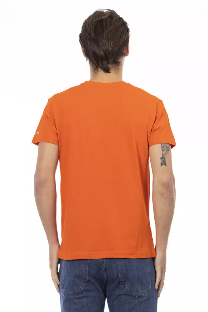 Trussardi Action Oranges T-Shirt aus Baumwolle für Herren