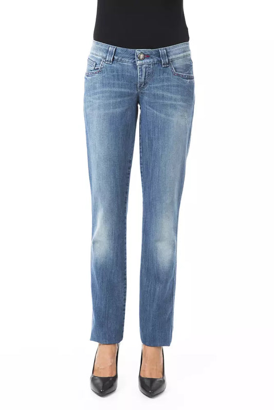 BYBLOS Blaue Baumwolle Frauen Jeans