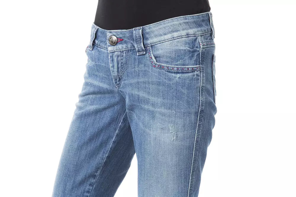 BYBLOS Blaue Baumwolle Frauen Jeans
