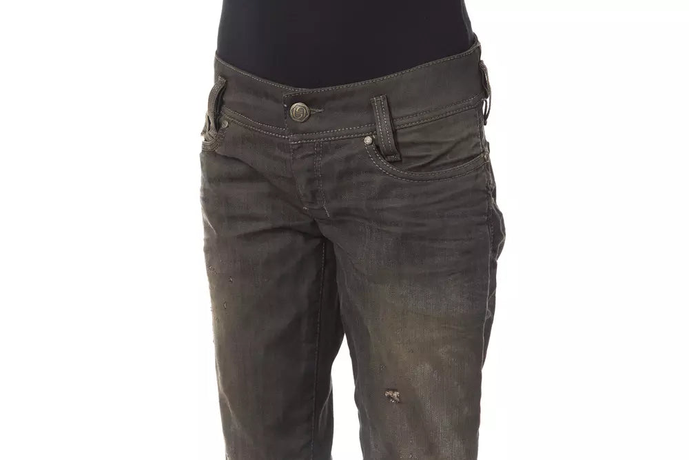 BYBLOS Schwarz Baumwolle Frauen Jeans