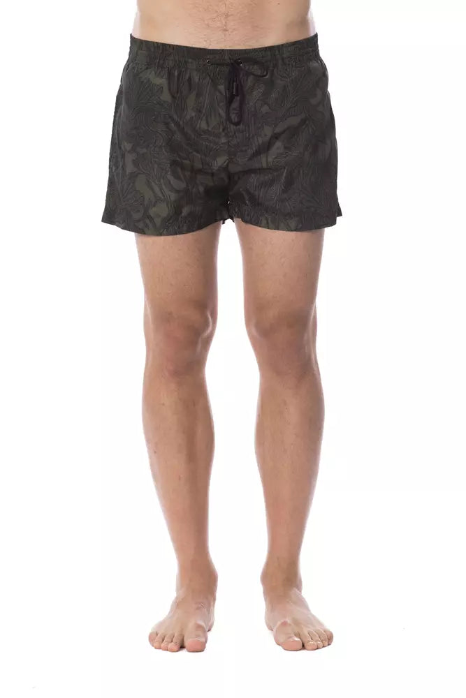 Roberto Cavalli Sport Herren-Badehose mit Tarnmuster