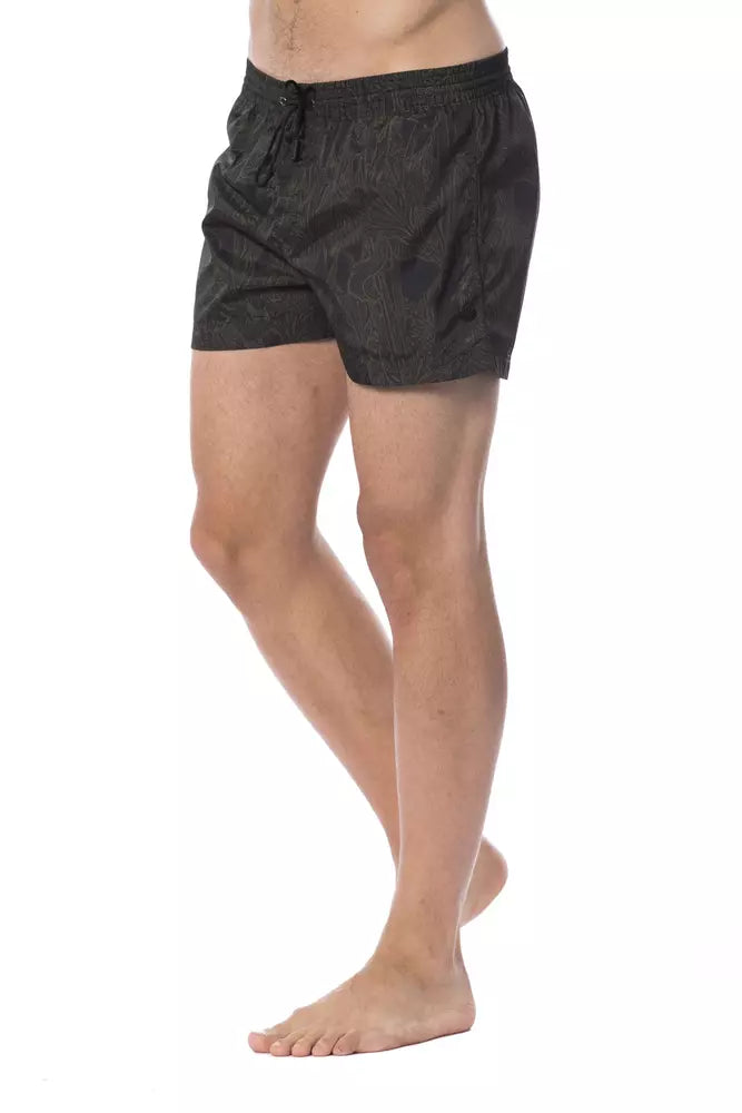 Roberto Cavalli Sport Badehose mit Armeemuster für Herren