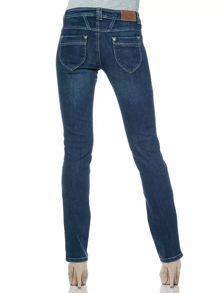 Ungaro Fever Damen-Jeans aus blauem Baumwollstoff