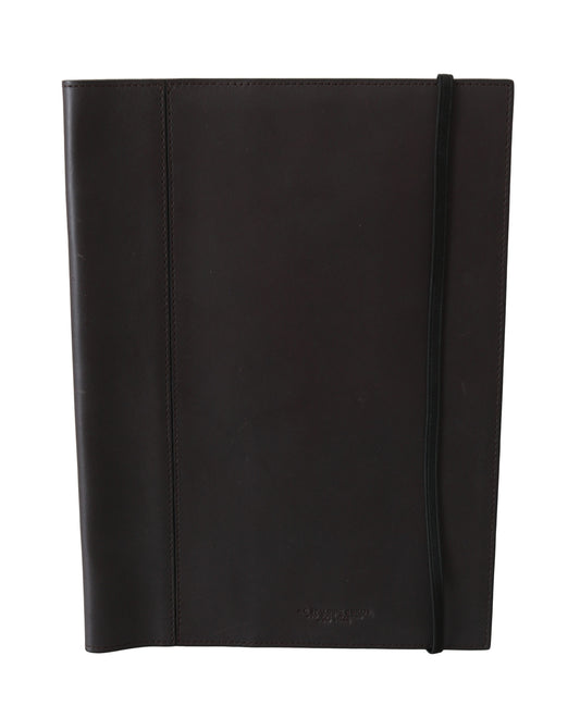 A.G. Spalding & Bros Schwarzes Leder Bifold Travel Holder Logo Wallet