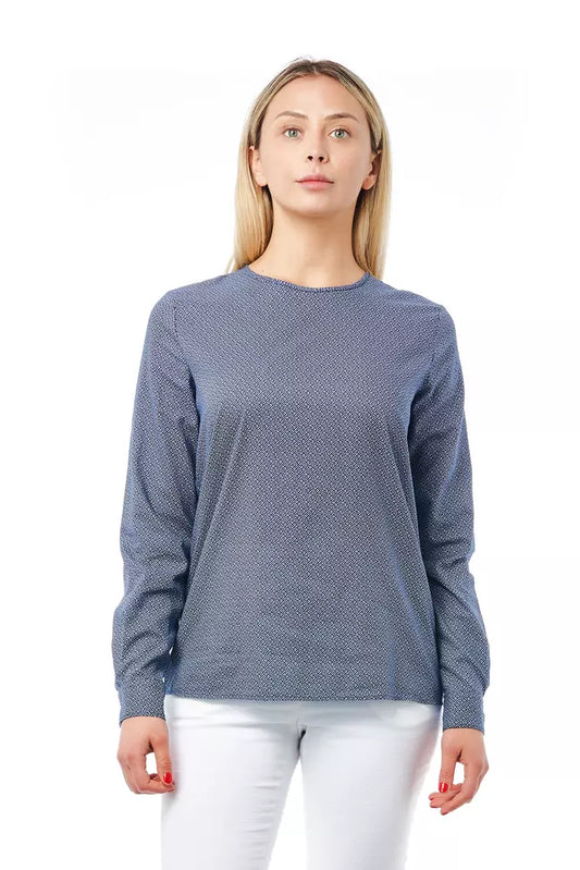 Bagutta Blaue Baumwolle Frauen Bluse