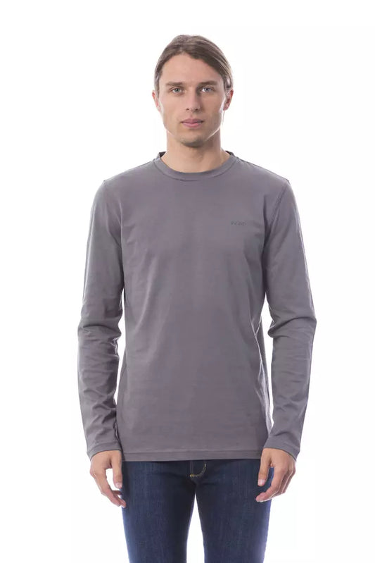 Verri "Graues Baumwoll-T-Shirt für Männer"