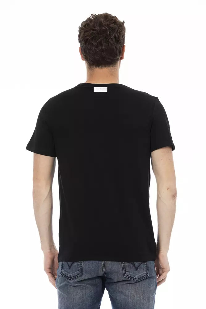Bikkembergs Schwarzes Baumwolle Männer T-Shirt