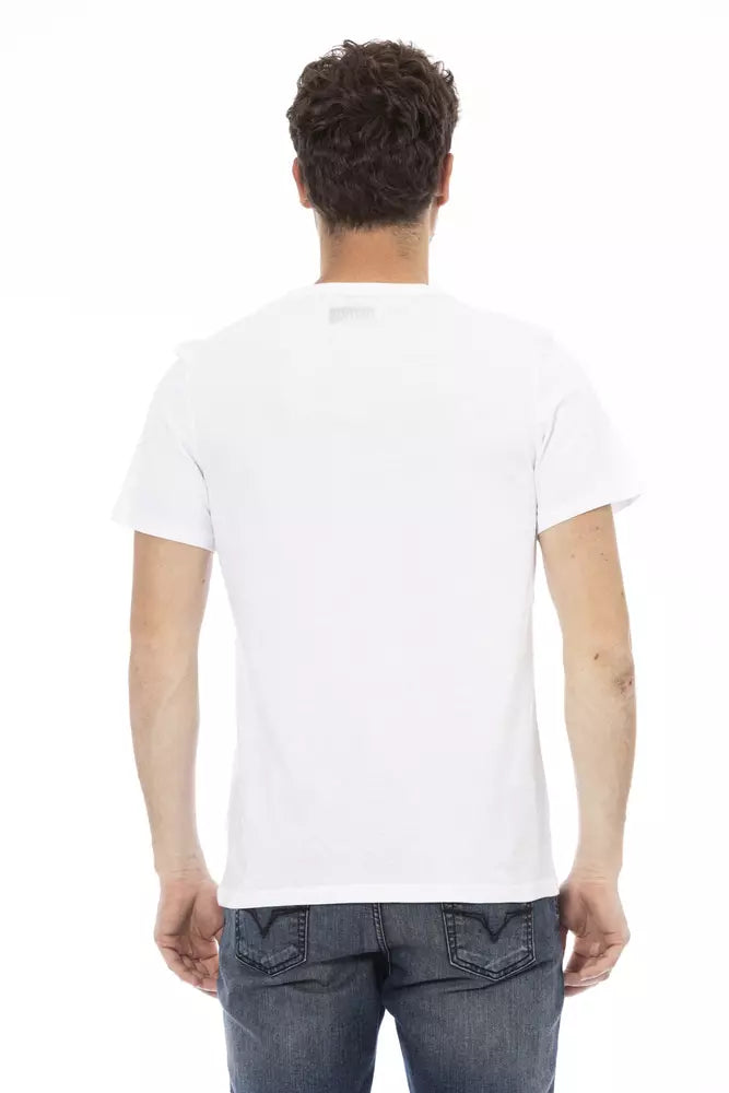 Bikkembergs Weißes Baumwolle Männer T-Shirt