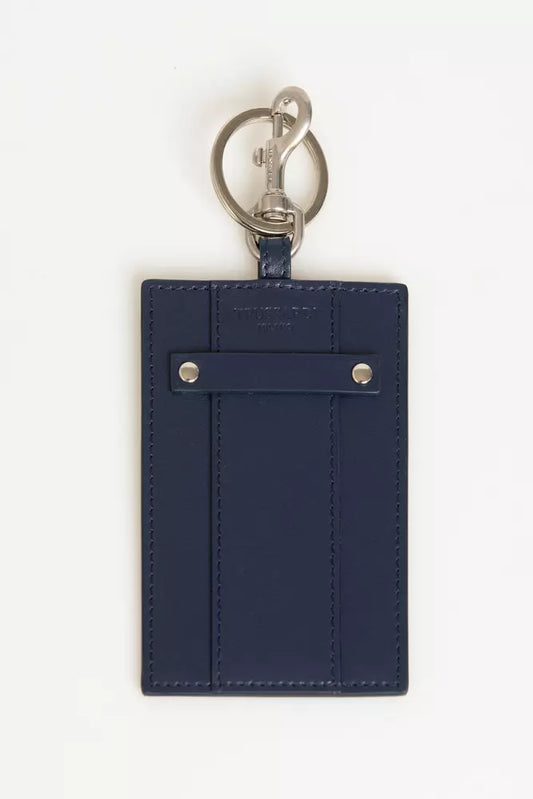 Trussardi Blauer Leder Herren Ausweishalter