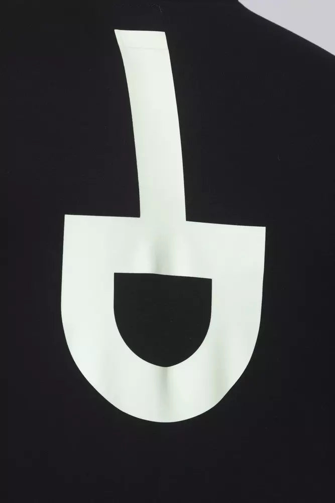 Tond Schwarzes Baumwoll-T-Shirt für Männer