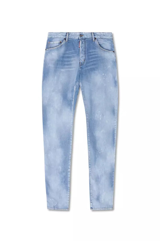 Dsquared² Hellblaue Baumwolle Herren Jeans