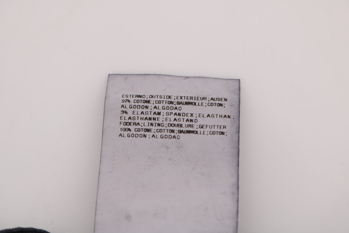 GF Ferre Blaue Baumwoll-Stretch-Chino-Hose