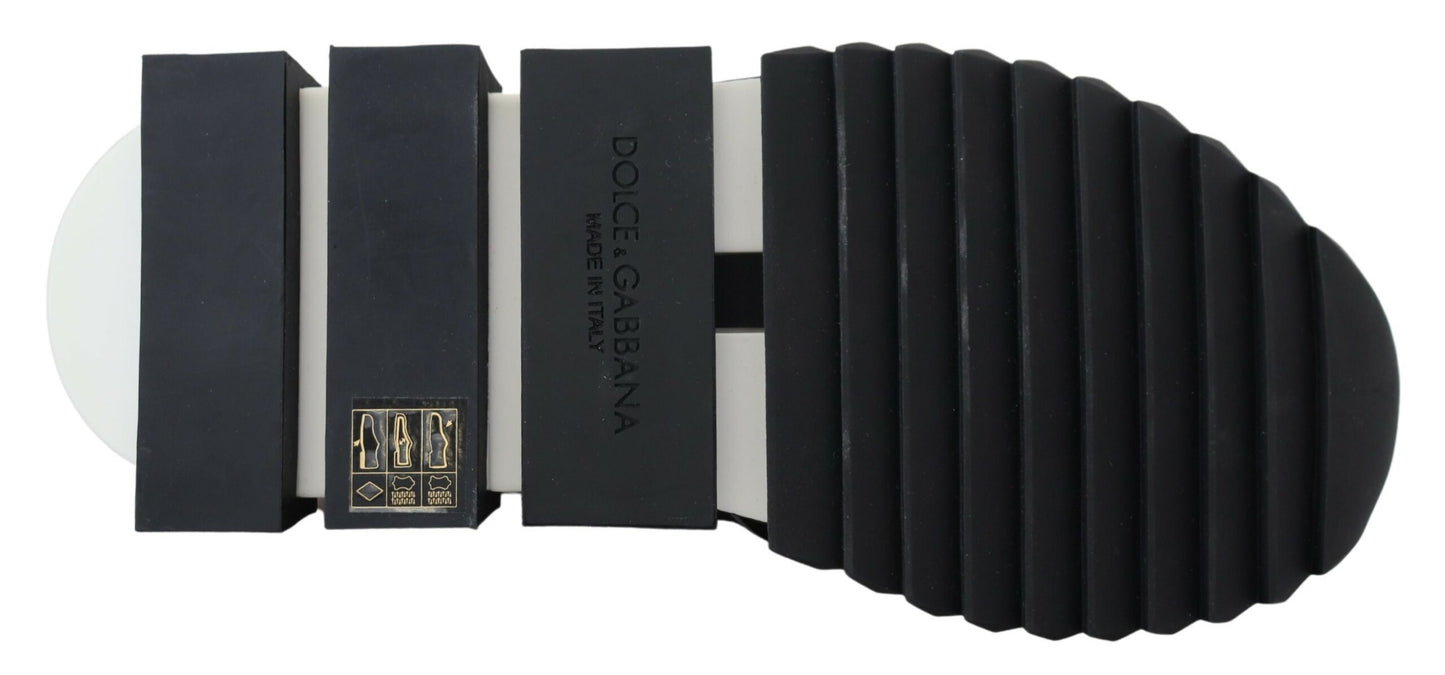 Dolce & Gabbana Schwarz Mesh Sorrento Trekking Turnschuhe Schuhe