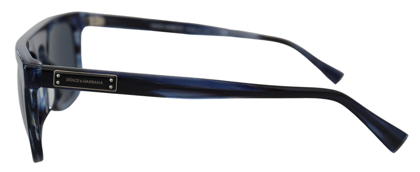 Dolce & Gabbana Blau DG4288 Acetat Vollrand-Sonnenbrille