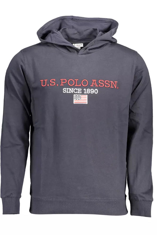 U.S. POLO ASSN. Blauer Baumwollpullover für Männer