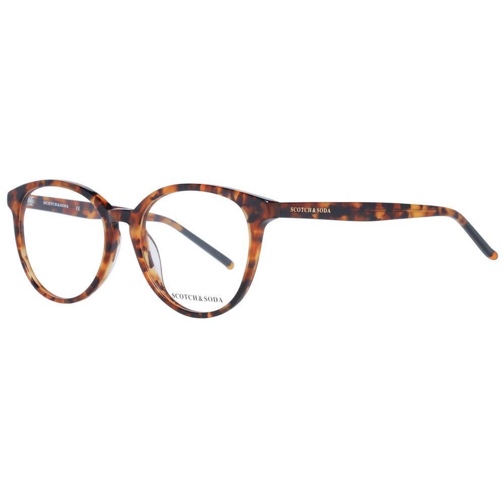 Scotch & Soda Brillenrahmen aus braunem Acetat