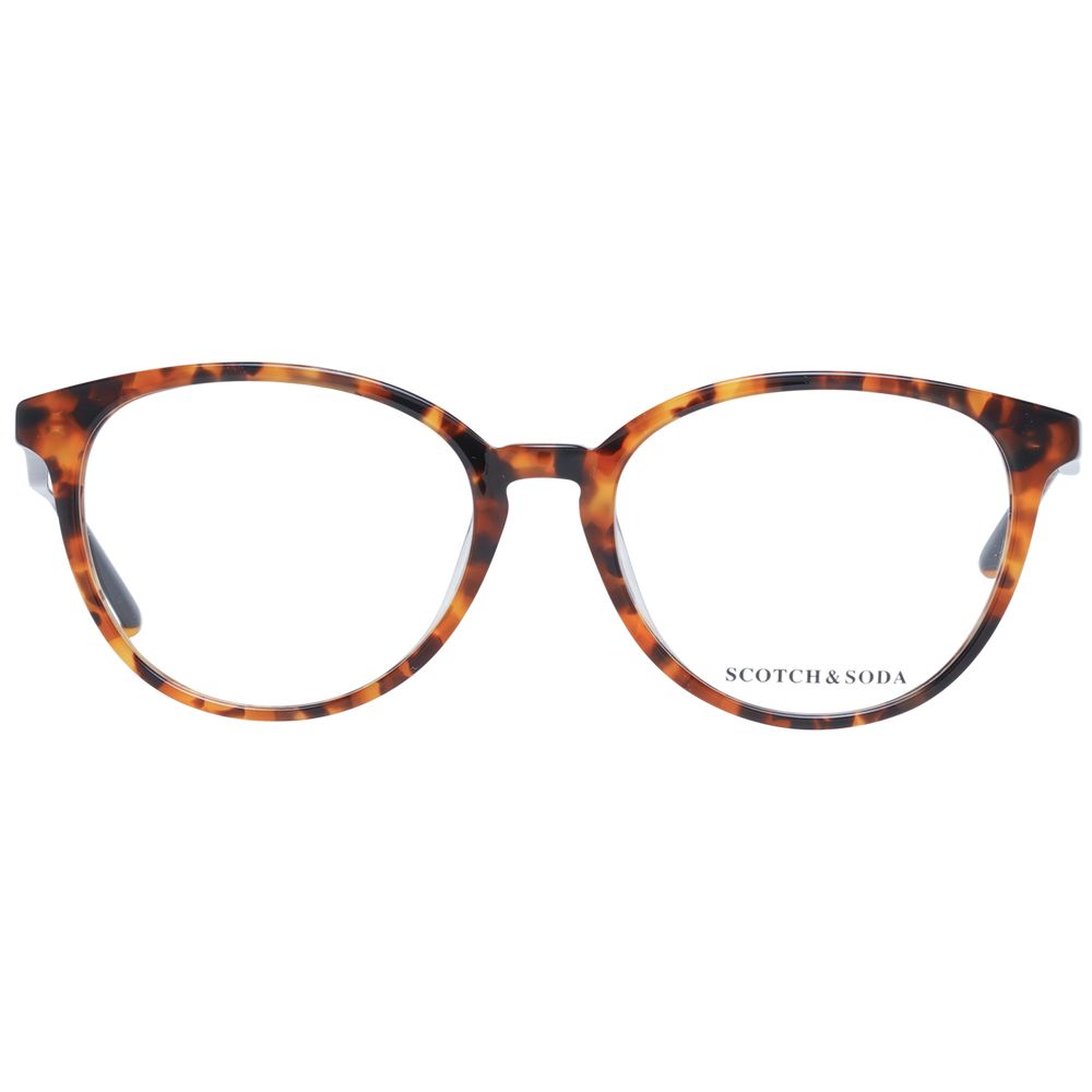 Scotch & Soda Brillenrahmen aus braunem Acetat