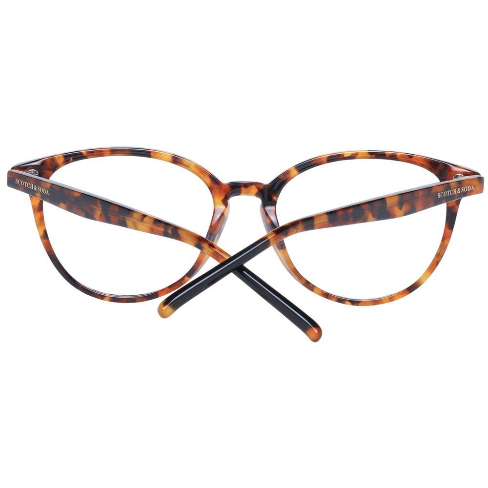 Scotch & Soda Brillenrahmen aus braunem Acetat