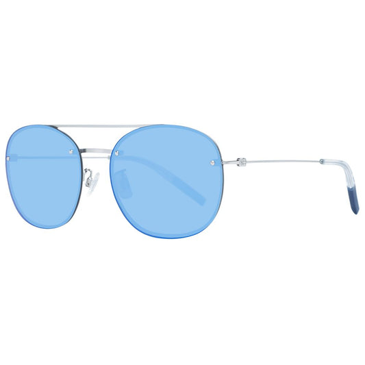 Tommy Hilfiger Metall- und Kunststoff-Sonnenbrille in Blau