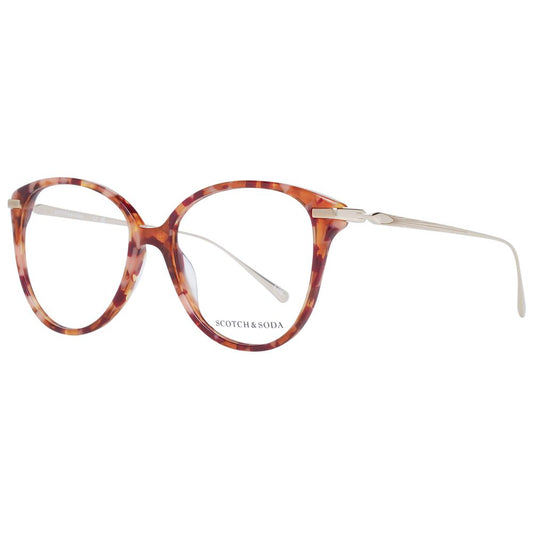 Scotch & Soda Orangefarbene Brille aus Acetat (Gestell)
