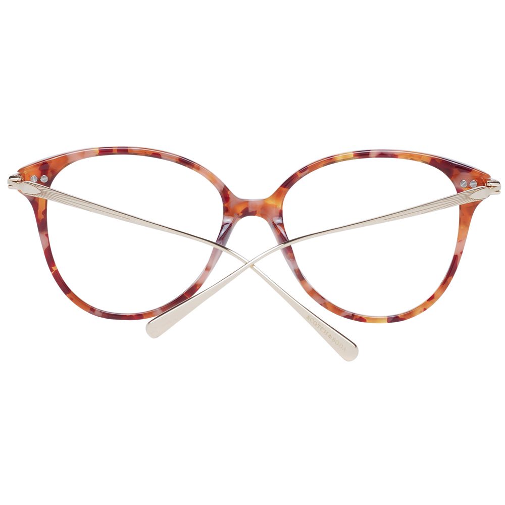 Scotch & Soda Orangefarbene Brille aus Acetat (Gestell)