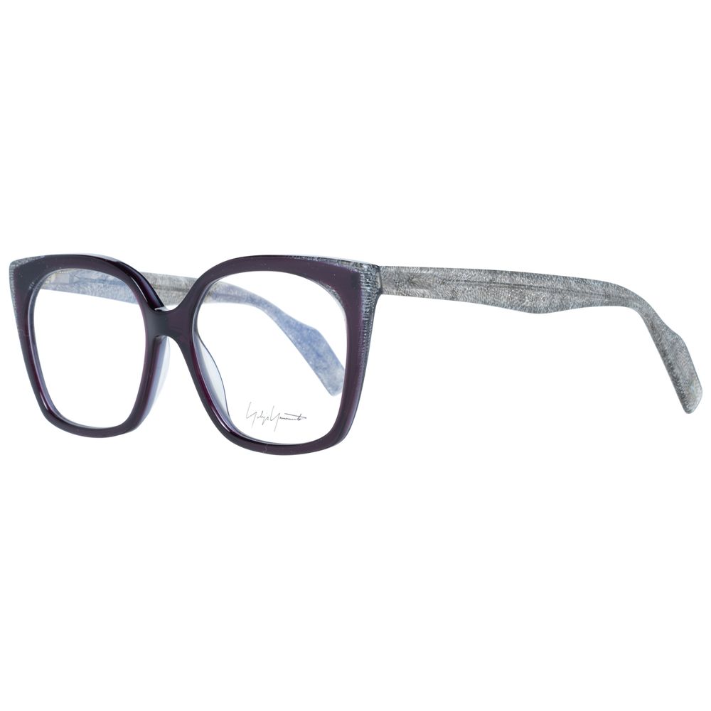 Yohji Yamamoto Lila Kunststoff-Brille (Rahmen)