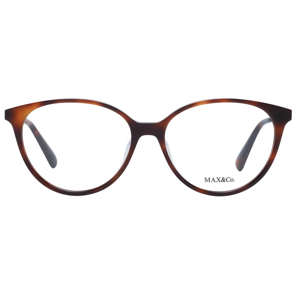 Max & Co Braune Metall- und Kunststoffbrille (Gestell)