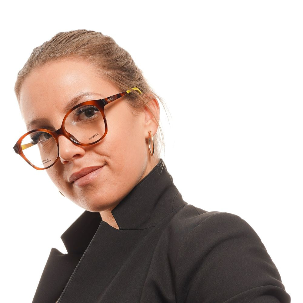 Max & Co Braune Kunststoff-Brillengestelle