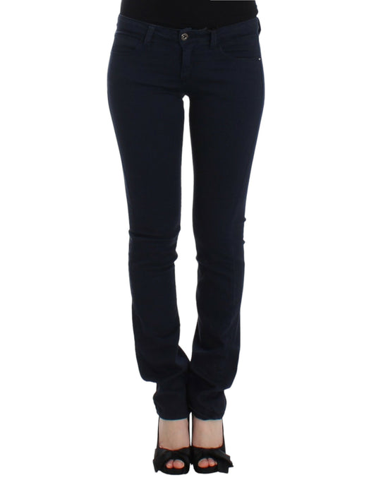 Costume National Blaue Jeans mit geradem Bein