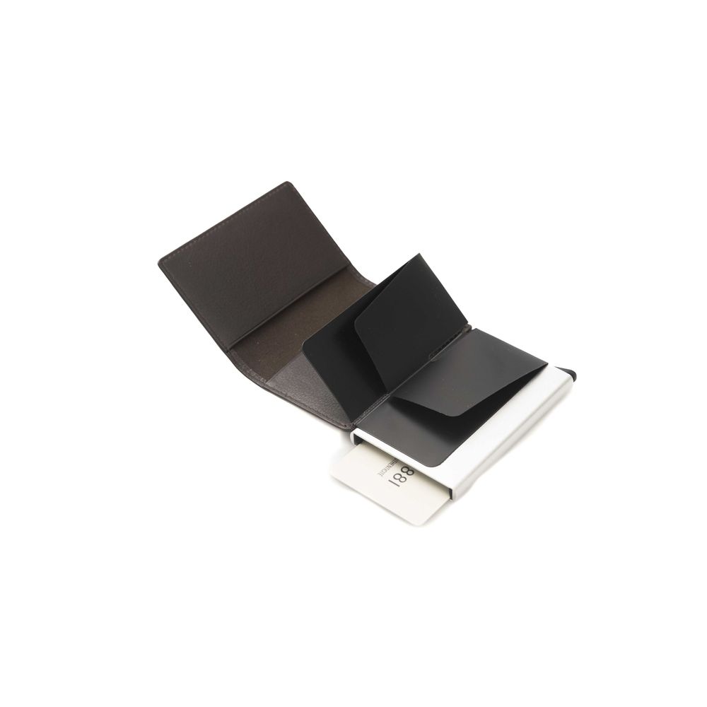 Cerruti 1881 Geldbörse aus braunem Kalbsleder für Herren