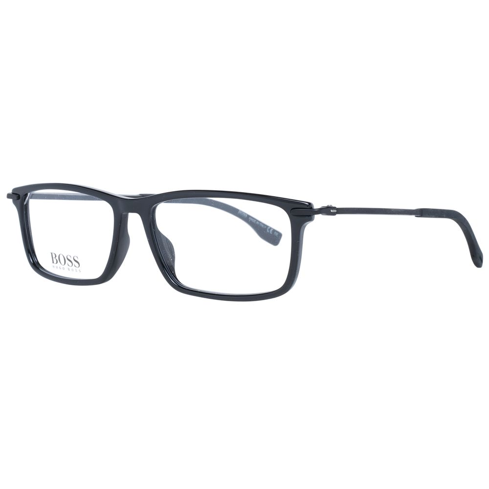 Hugo Boss Schwarze Kunststoff-Brille (Rahmen)