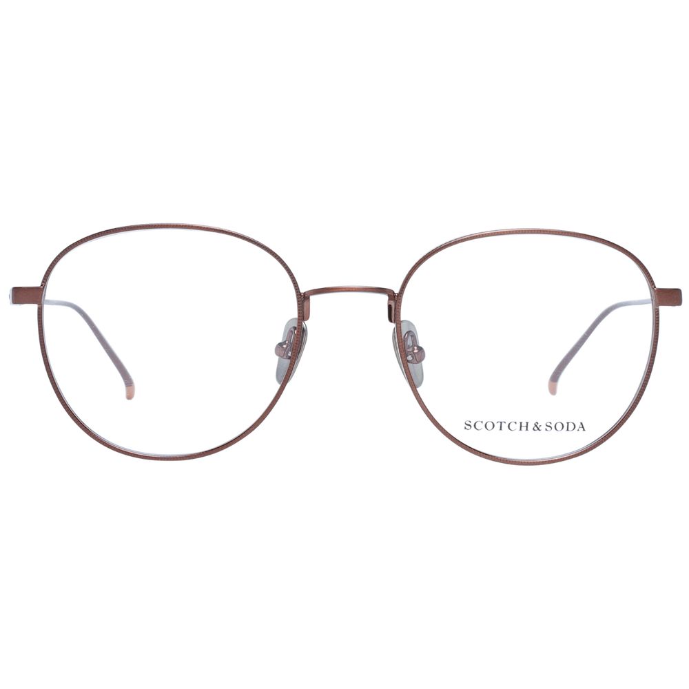 Scotch & Soda Braune Metallbrille (Gestell)