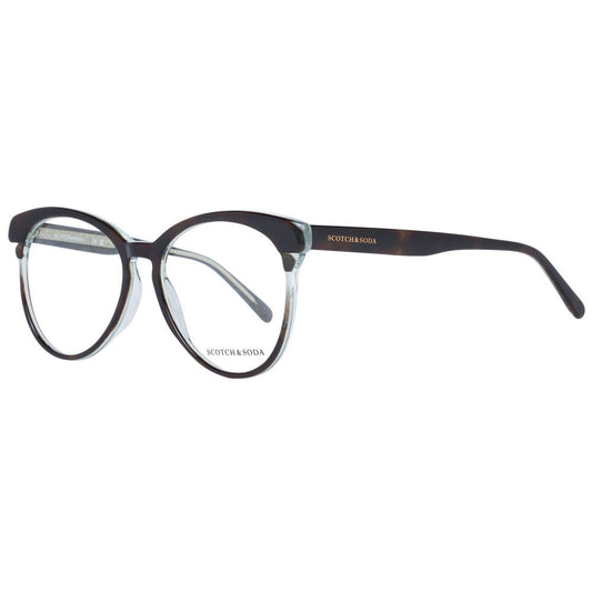 Scotch & Soda Braune Kunststoff-Brille (Gestelle)