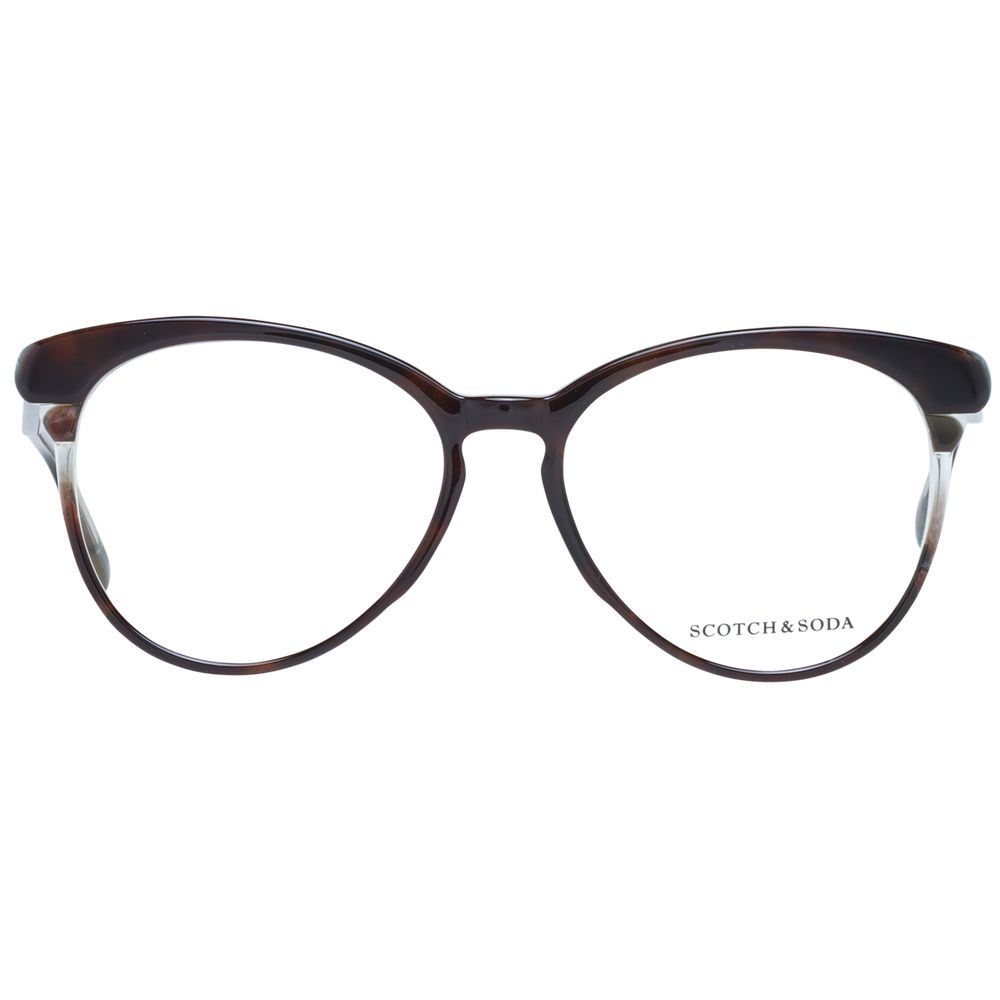 Scotch & Soda Braune Kunststoff-Brille (Gestelle)