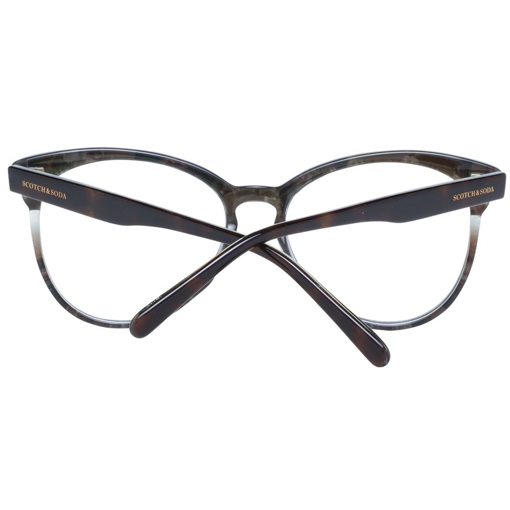 Scotch & Soda Braune Kunststoff-Brille (Gestelle)