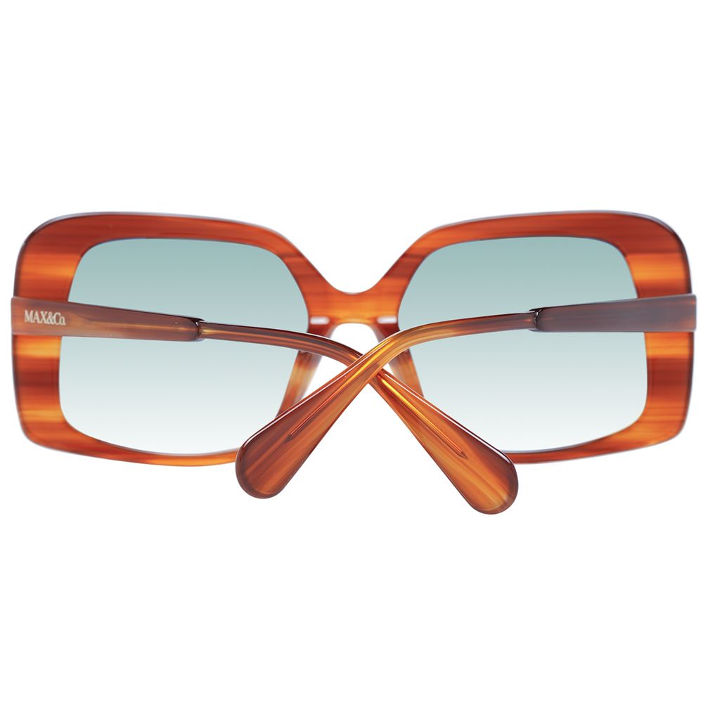 Max & Co Braune Kunststoff-Sonnenbrille