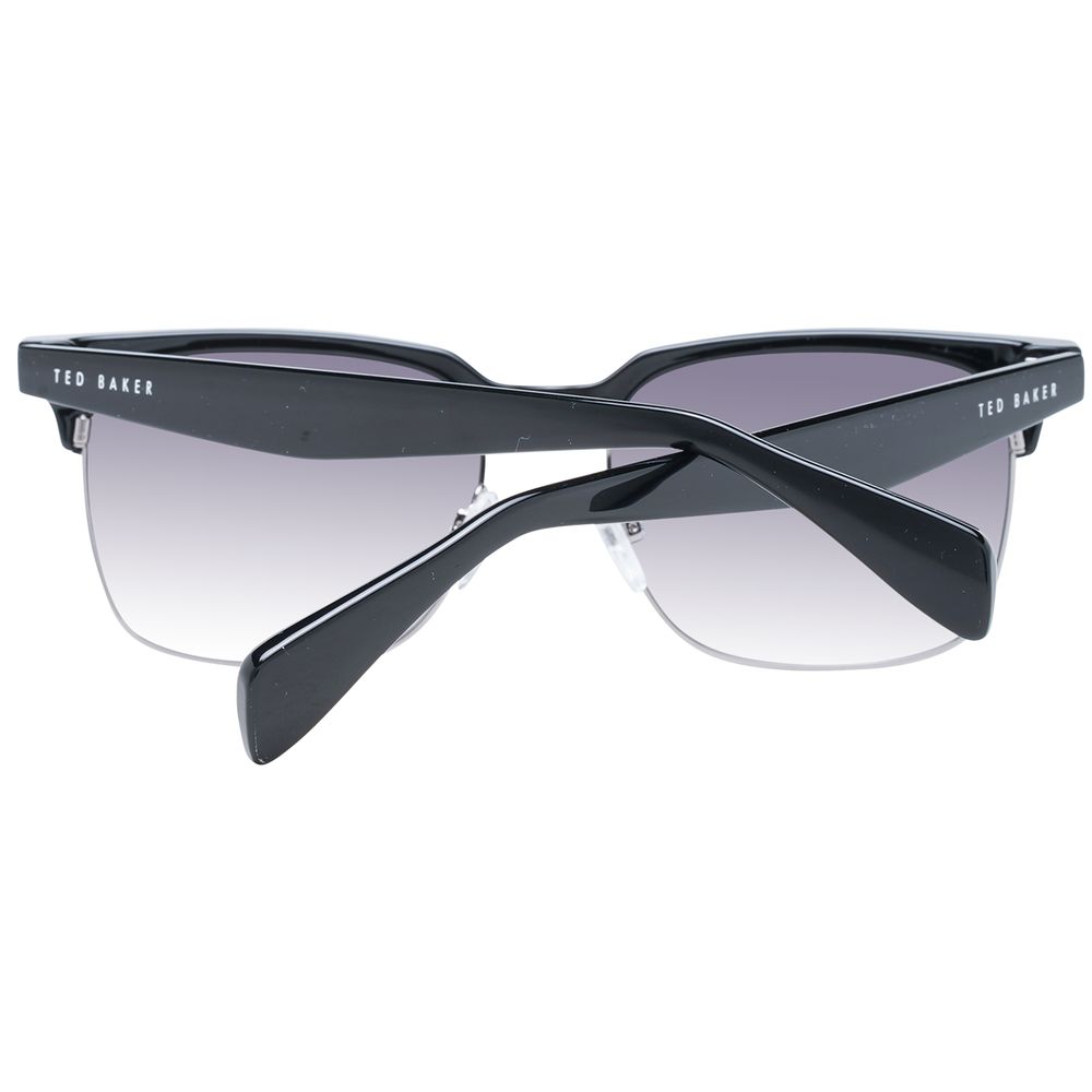 Ted Baker Schwarze Sonnenbrille aus Acetat & Metall
