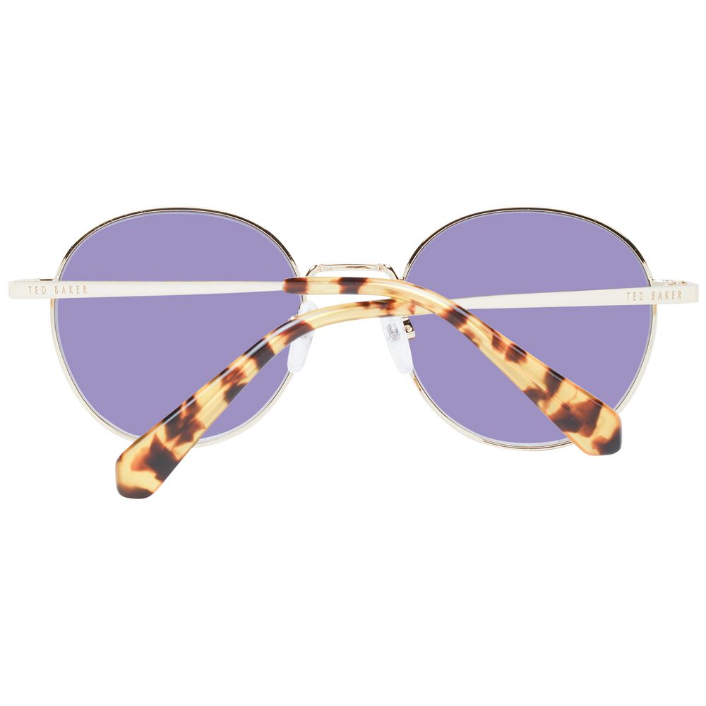 Ted Baker Goldene Metall-Sonnenbrille